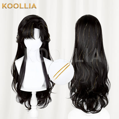 Love and Deepspace Zayne Long Black Hair Basic Wigs
