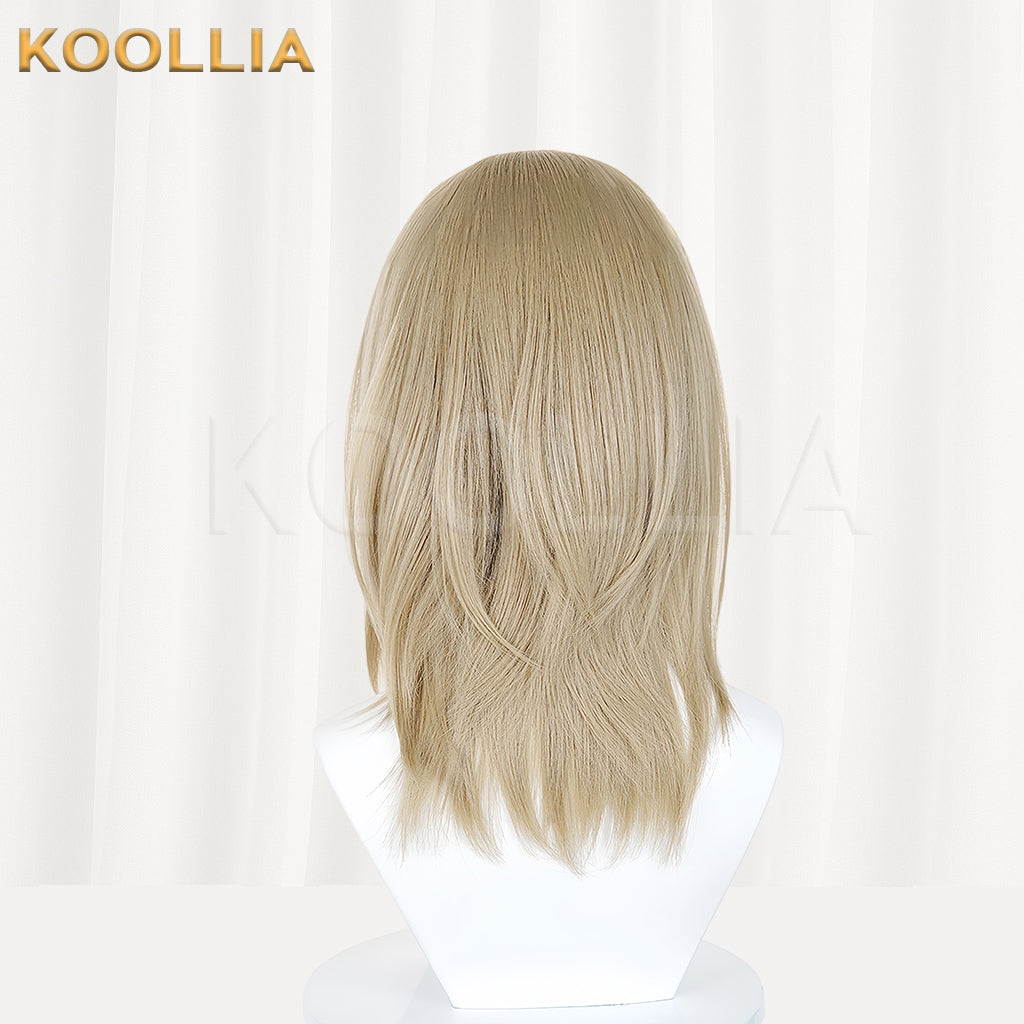 Paper House Zhao Ying Short Ash-Blonde Hair Basic Wig
