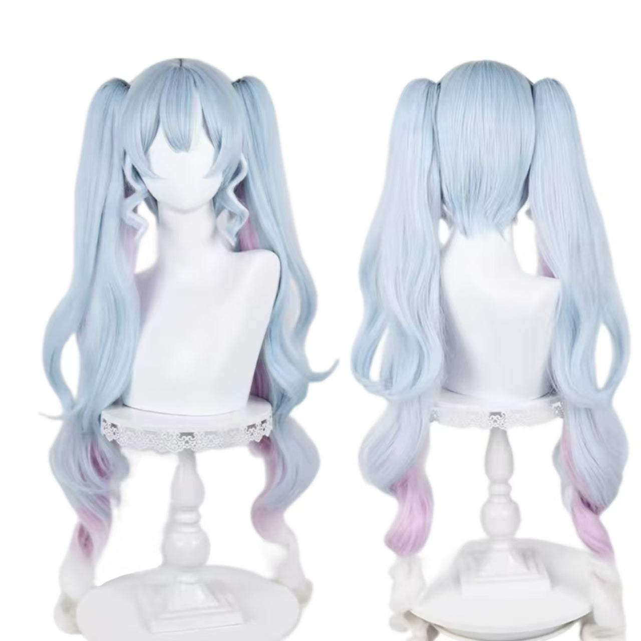 Virtual Singer Snow Miku Long Hair Basic Wig