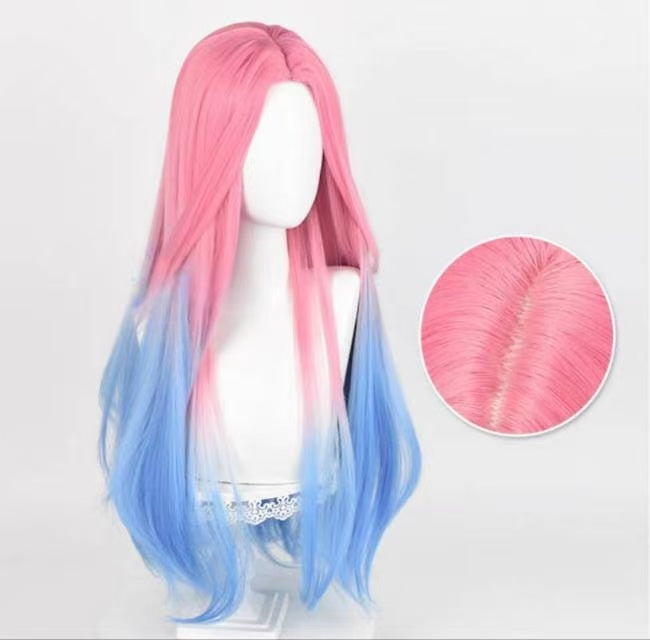 Alien Stage Mizi – Basic-Perücke mit langen rosa Haaren