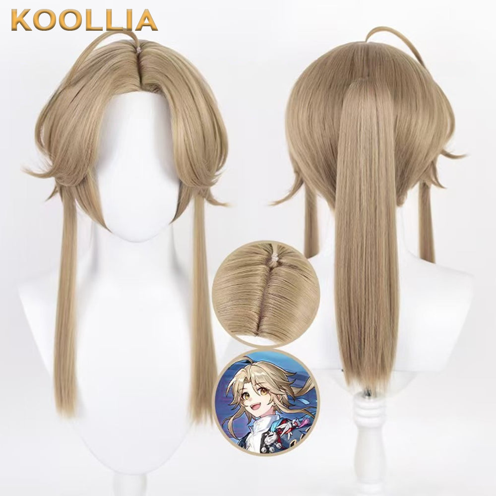 Honkai: Star Rail Yanqing Long Flaxen Hair Basic Wig