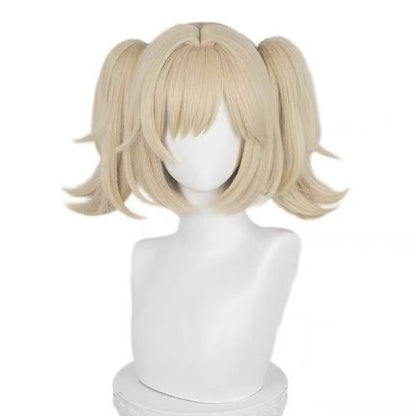 Zenless Zone Zero Burnice White Short Light Yellow Hair Basic Wig