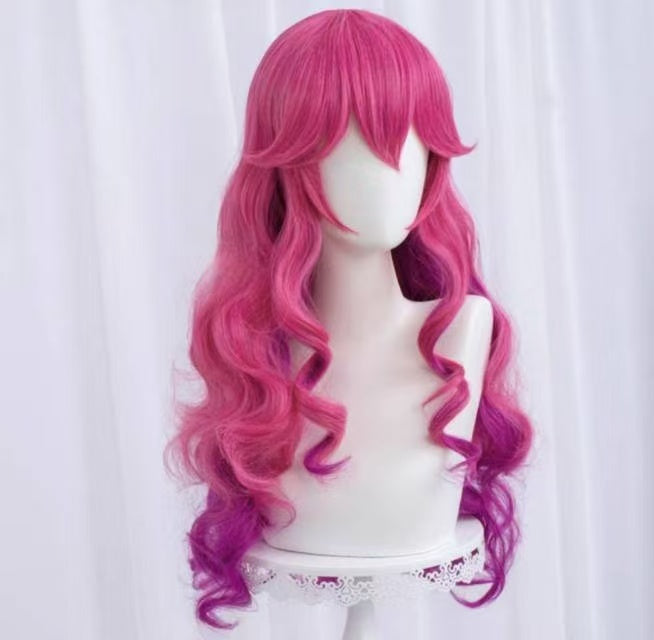 League of Legends & Arcane Spirit Blossom Ahri Long Pink Hair Basic Wig