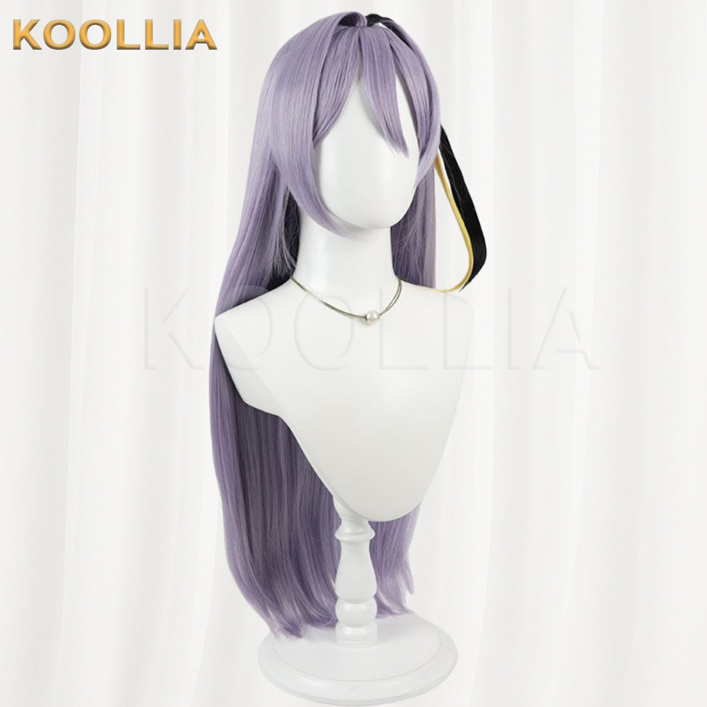 Game Neverness to Everness Hathor Purple Basic Wig