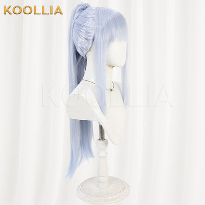 Girls' Frontline 2 Exilium Klukai Ice Blue Basic Wig