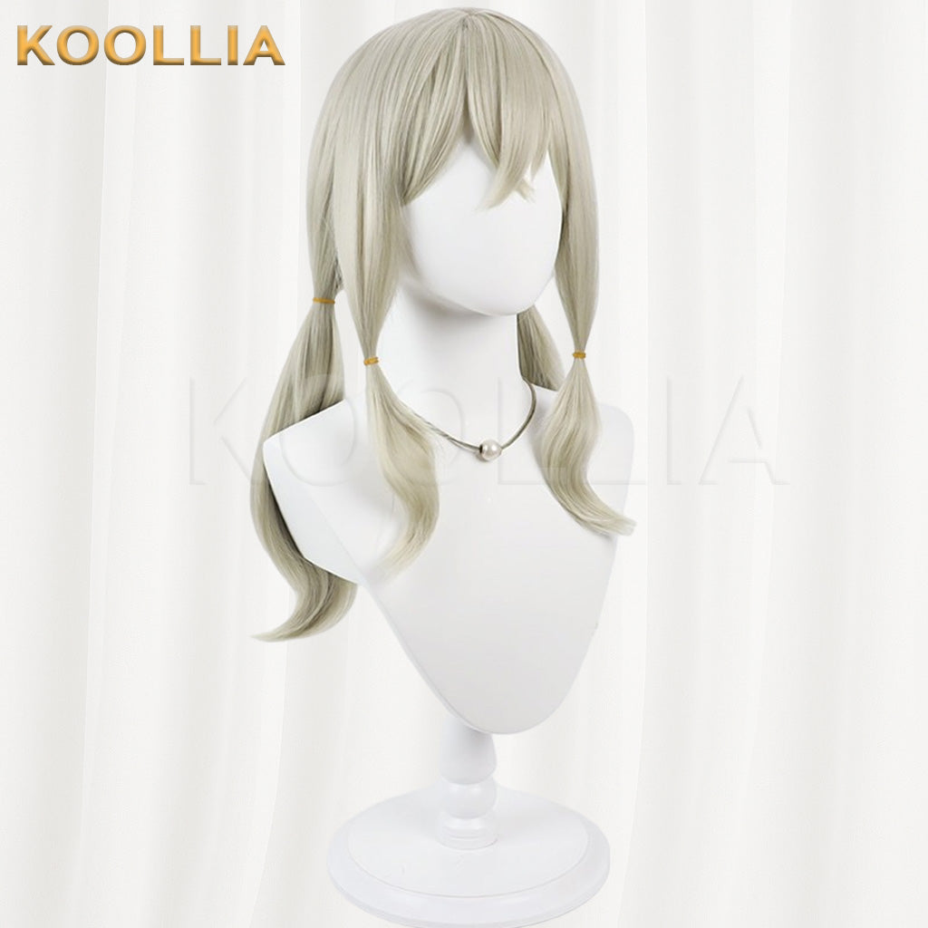 Eternal Return Ly Anh Light Gray-Green Basic Wig