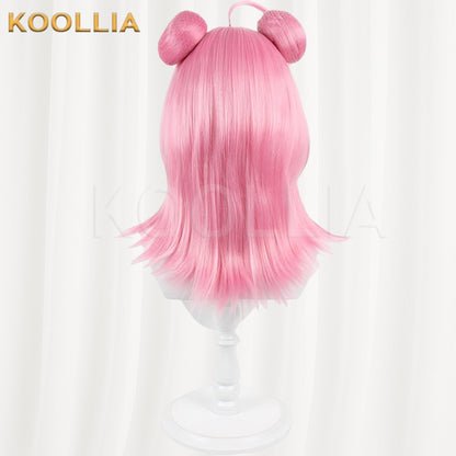 Game Neverness to EvernessXiaoZhi Cherry Pink Basic Wig