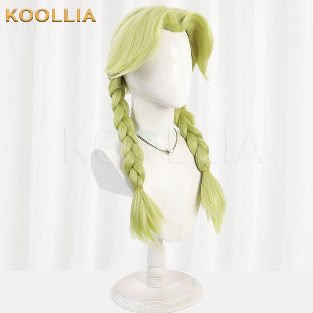Dr.STONE Hanada Nioki Grass Green Basic Wig