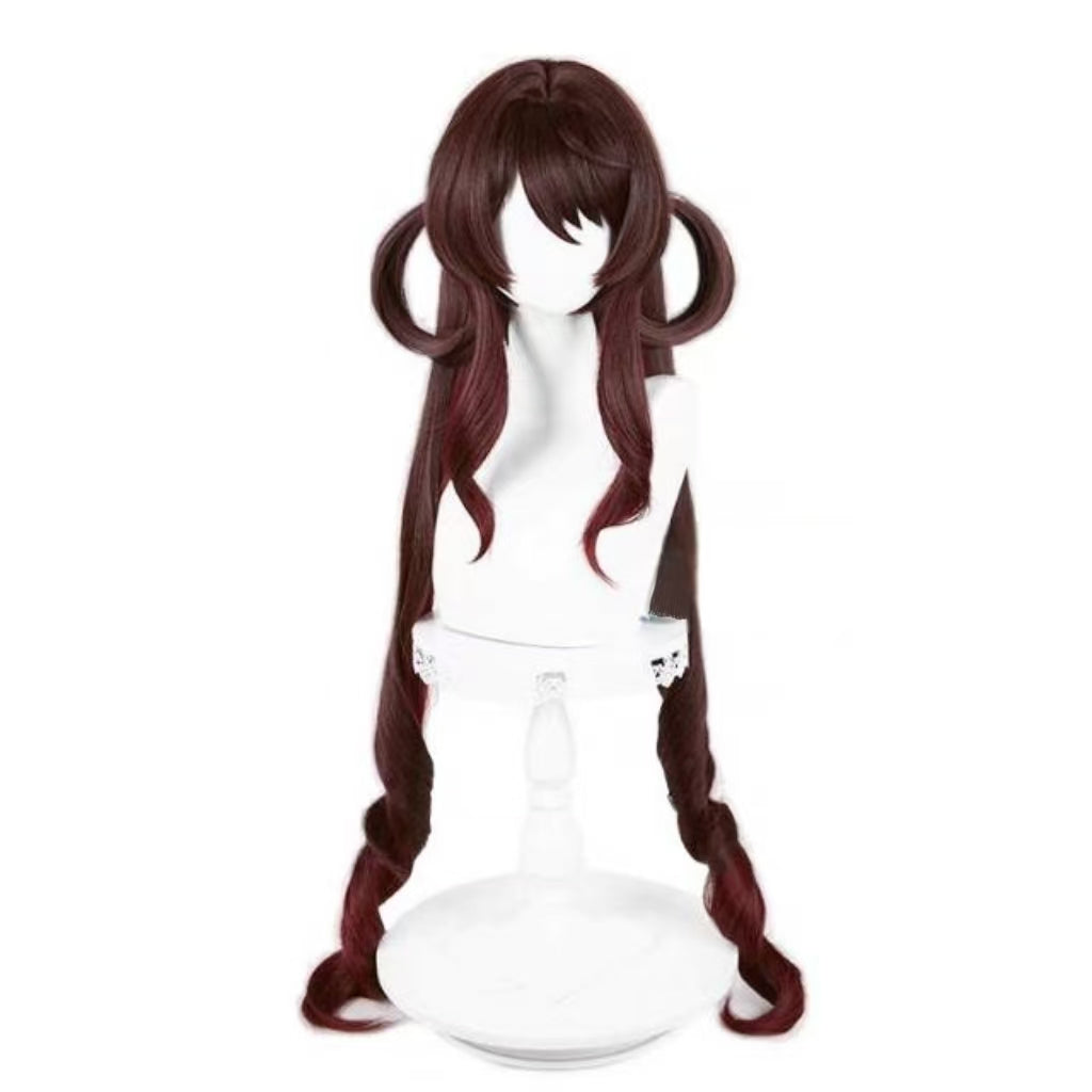 Genshin Impact Hutao Long Brown Hair Basic Wig