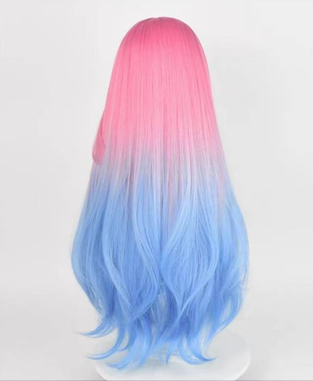 Alien Stage Mizi – Basic-Perücke mit langen rosa Haaren