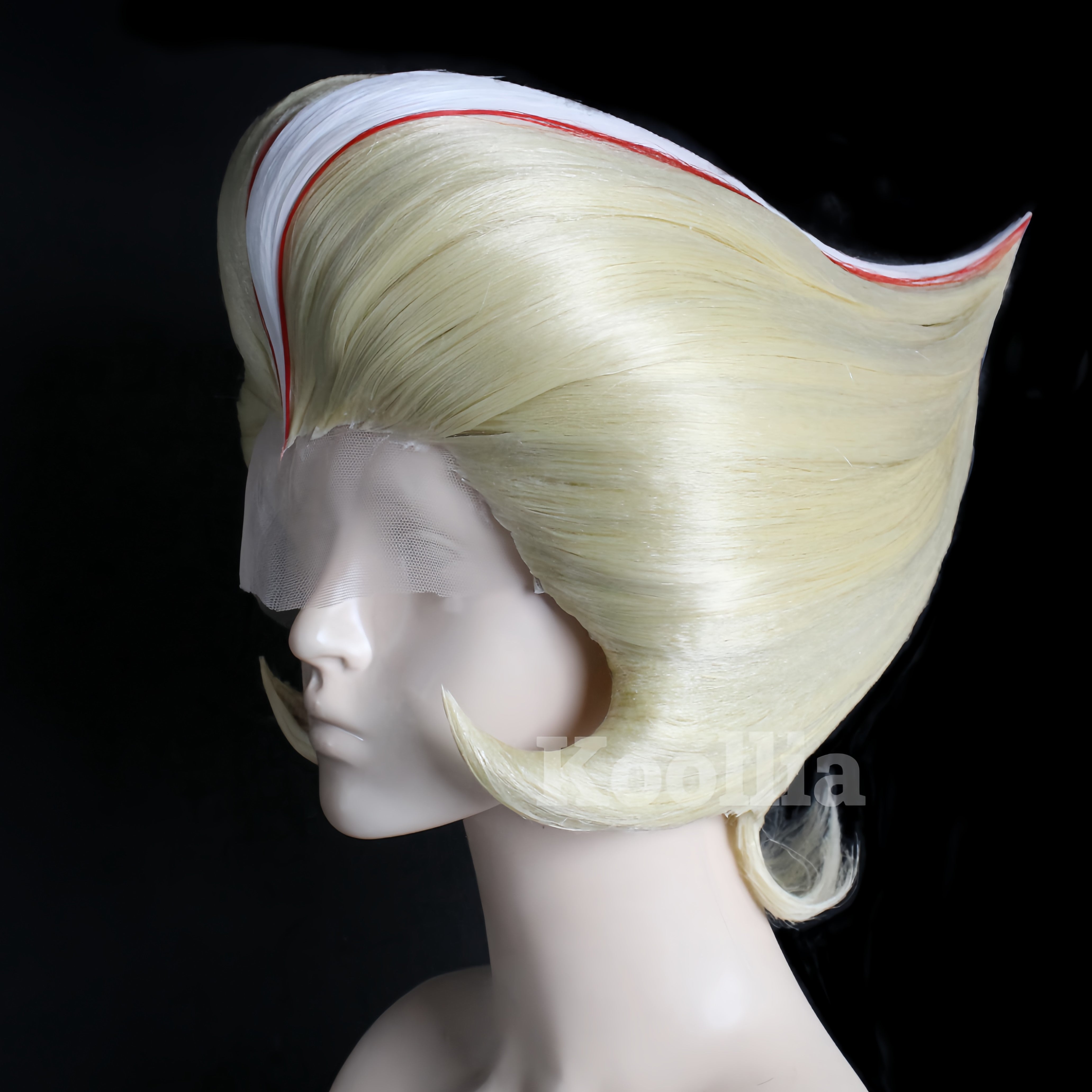 Lucifer from Hazbin Hotel Commission Wig (Antigravity Style)