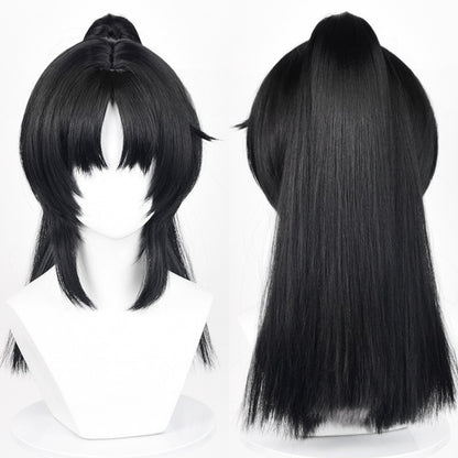 Zenless Zone Zero Nekomiya Mana Long Black Hair Basic Wig