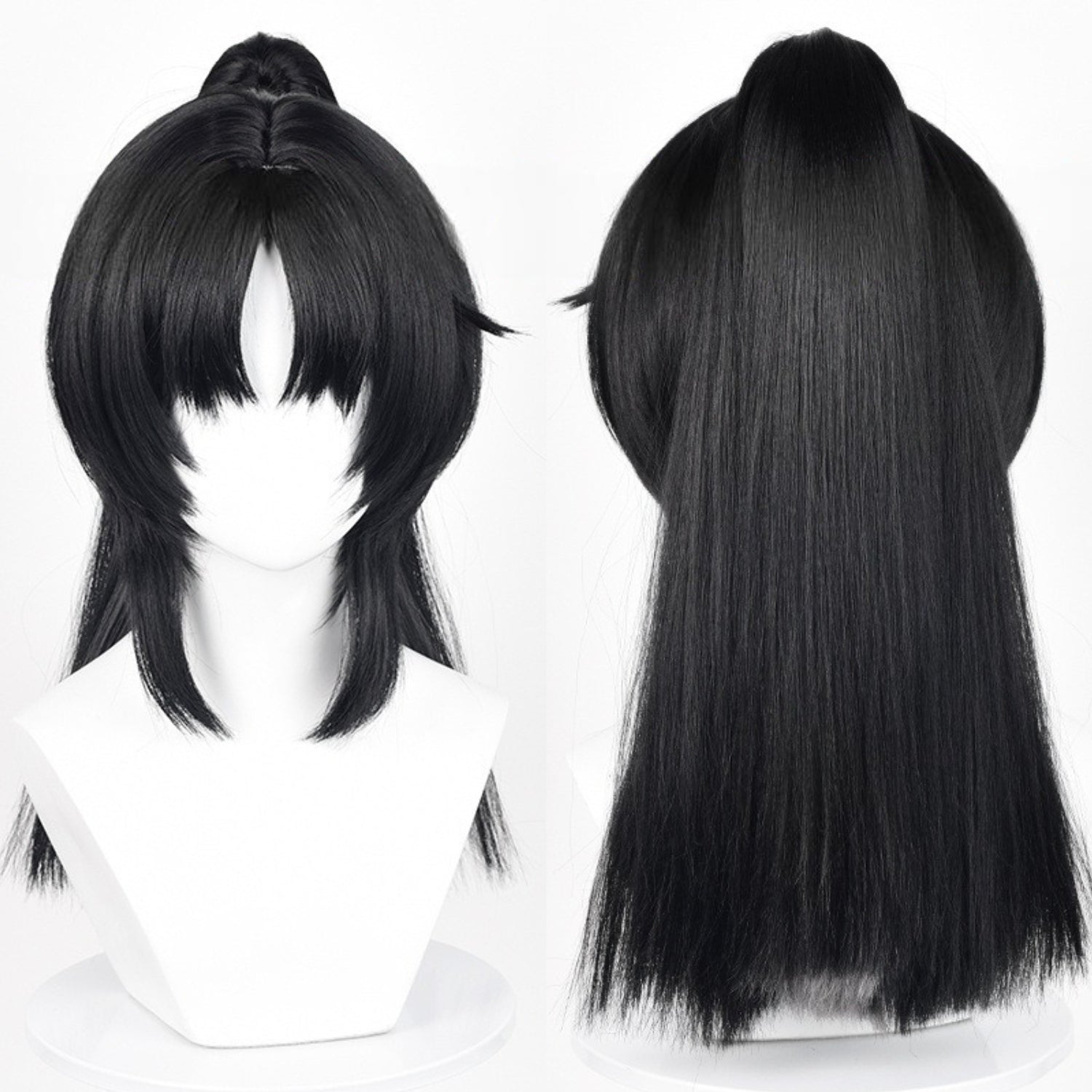 Zenless Zone Zero Nekomiya Mana Long Black Hair Basic Wig