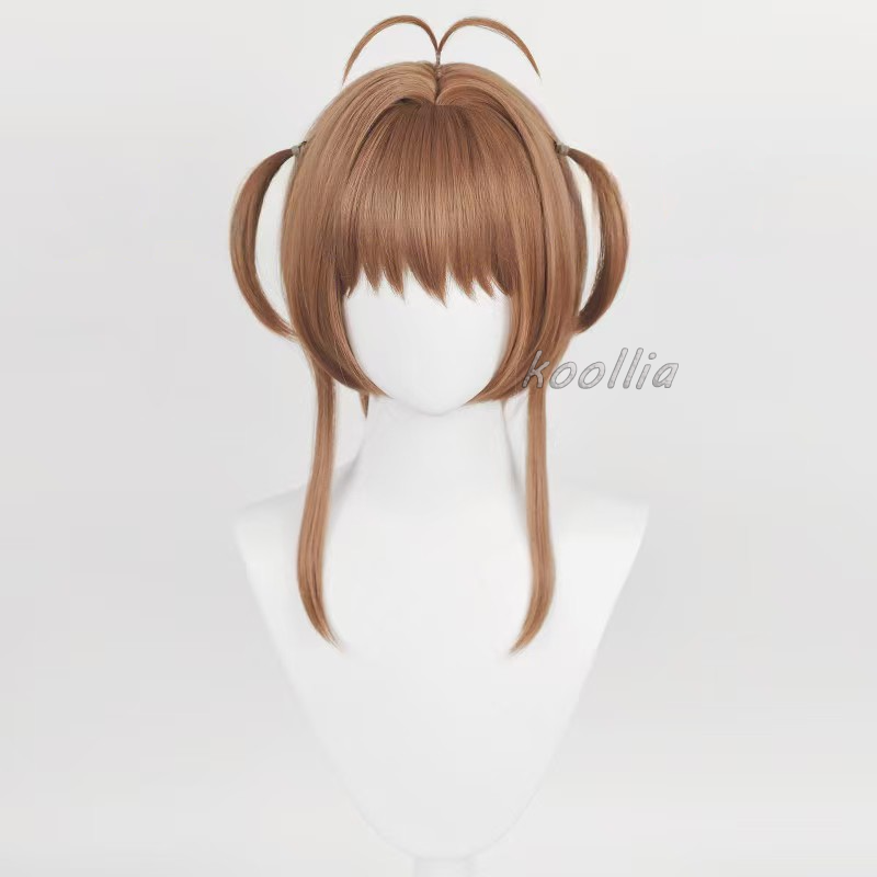 Card Captor Sakura Kinomoto Sakura Lange Basic-Perücke