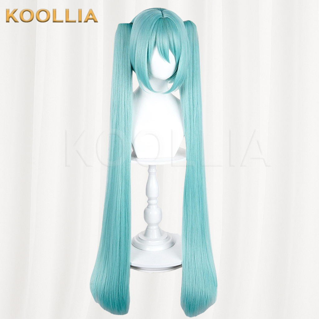 Project SEKAI Hatsune Miku Mint Cyan Long Straight Basic Wig