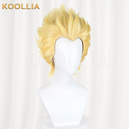Fate Series Gilgamesh Light Golden Spiky Basic Wig