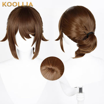 IdentityV Painter Edgar Valden Short Brown Hair Basic Wig - KOOLLIA