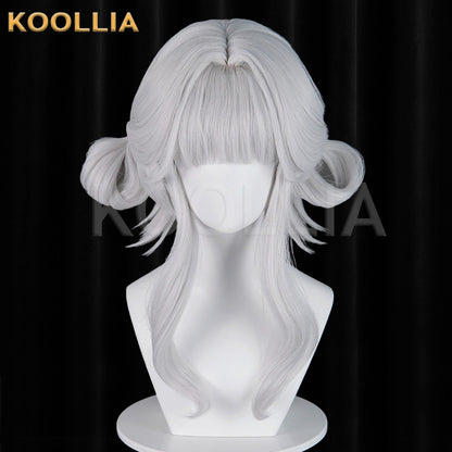 Supernatural Action Team Lily Silver White Basic Wig