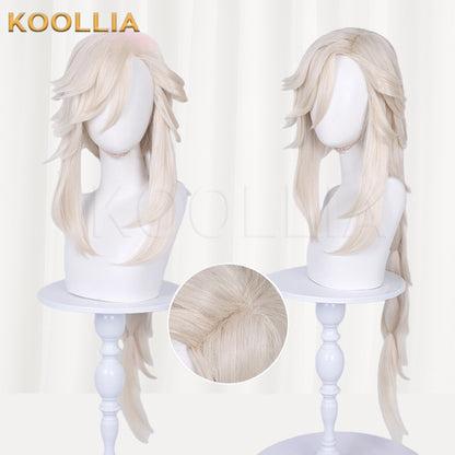 Demon Slayer Douma Off-white Gradient Basic Wig