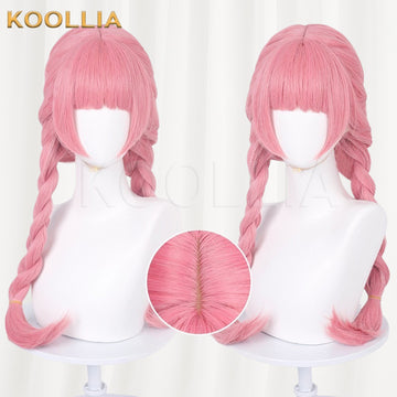 Kimi to Boku no Alternative Suzuki Pink Basic Wig Multi-angle Display by koollia