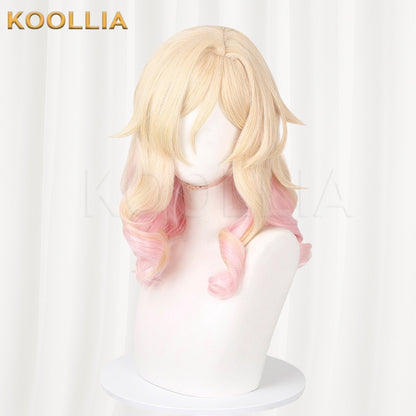 Identity V Perfumer Liko Yellow-Pink Gradient Basic Wig