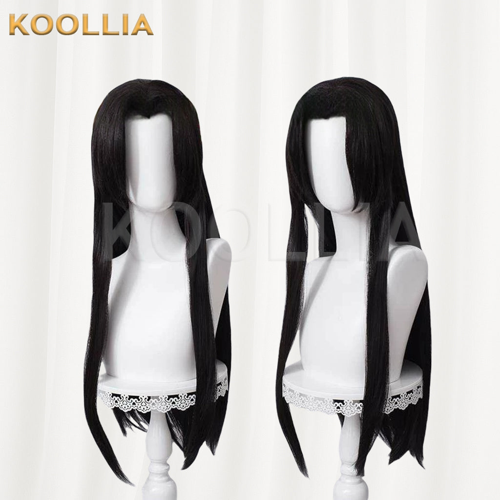 Demon Slayer Kochou Kanae Long Black Hair Basic Wig