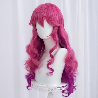 League of Legends & Arcane Spirit Blossom Ahri Long Pink Hair Basic Wig