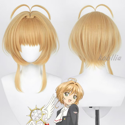 Card Captor Sakura Kinomoto Sakura Lange Basic-Perücke