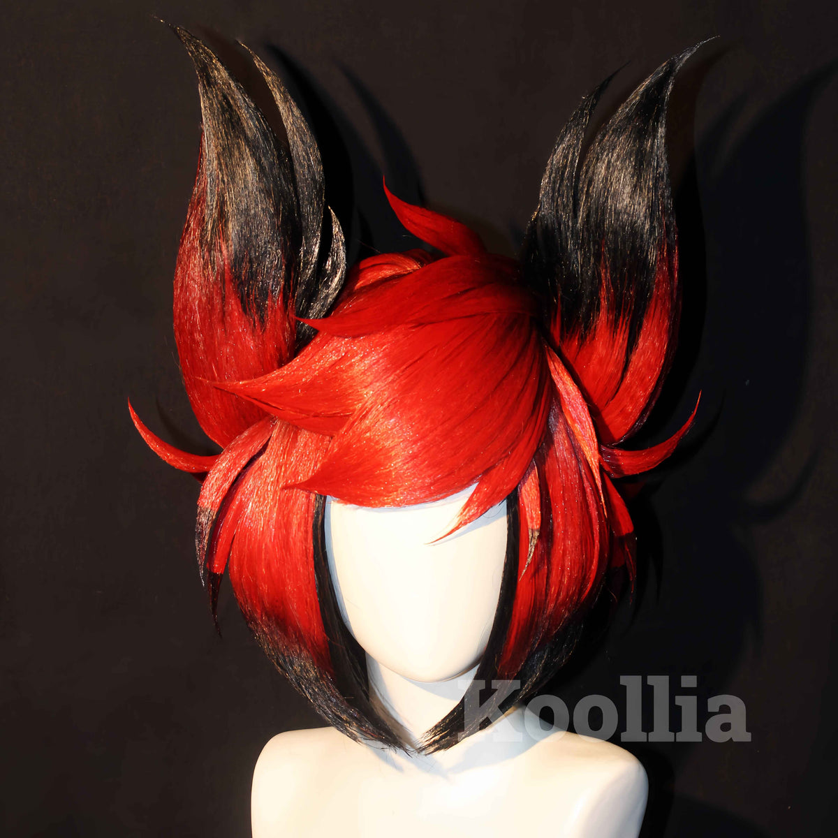 Handmade custom cosplay wig created by KOOLLIA