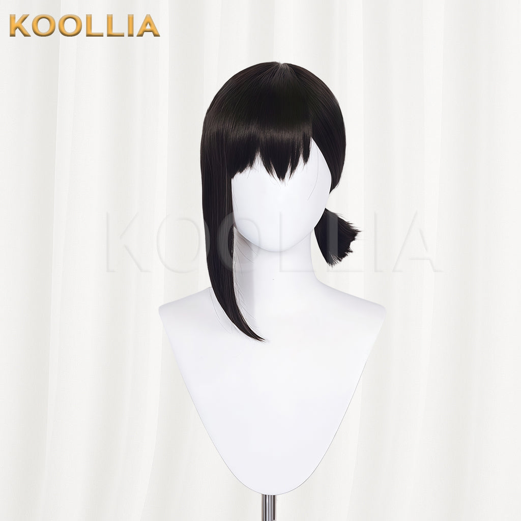 Chainsaw Man Higashiyama Kobeni Short Black Hair Basic Wig