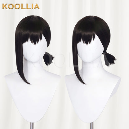 Chainsaw Man Higashiyama Kobeni Short Black Hair Basic Wig