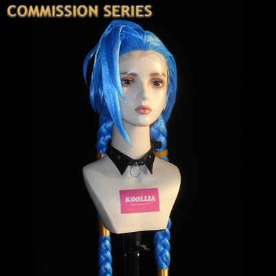 Jinx from League of Legends  Commission Wig(1.4m Braids)