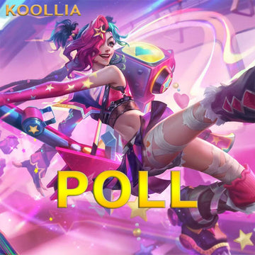 【KOOLLIA POLL】$20 Deposit =10% OFF Coupon League of Legends & Arcane Jinx Lovestruck Commission Wig - KOOLLIA