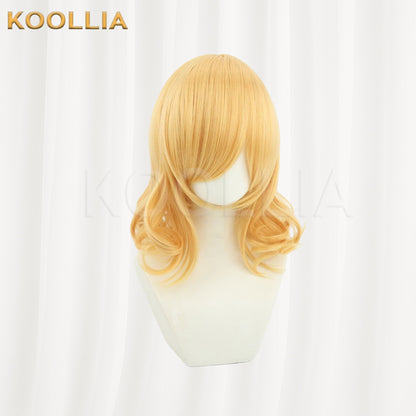 Touhou Project Alice Margatroid Wig Bright Golden Curly Basic Wig