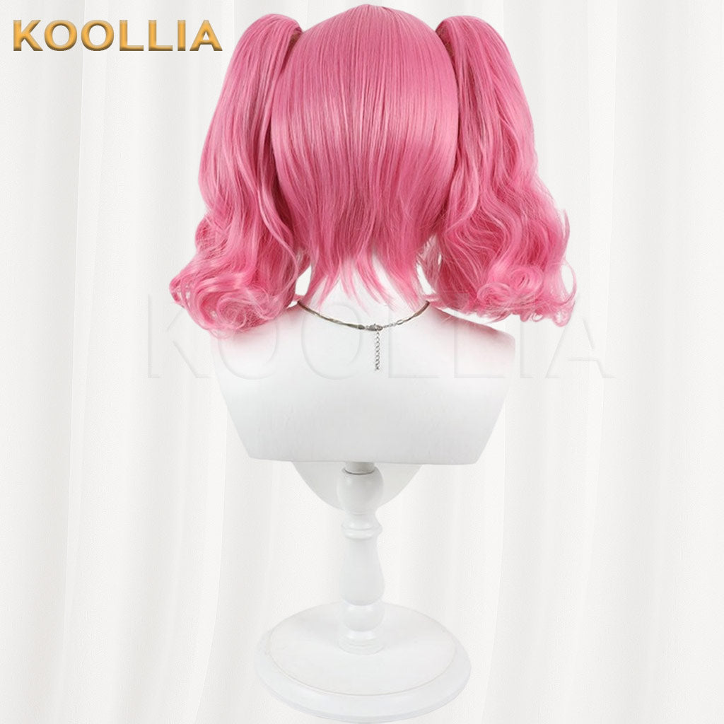 Aikatsu! Amahane Madoka Peach Pink Basic Wig