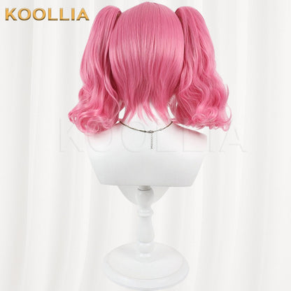 Aikatsu! Amahane Madoka Peach Pink Basic Wig