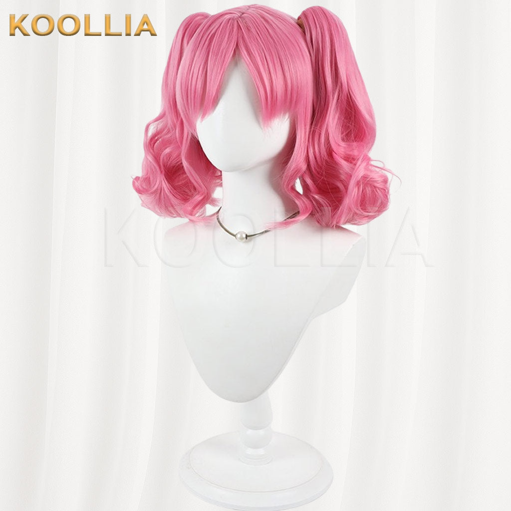 Aikatsu! Amahane Madoka Peach Pink Basic Wig