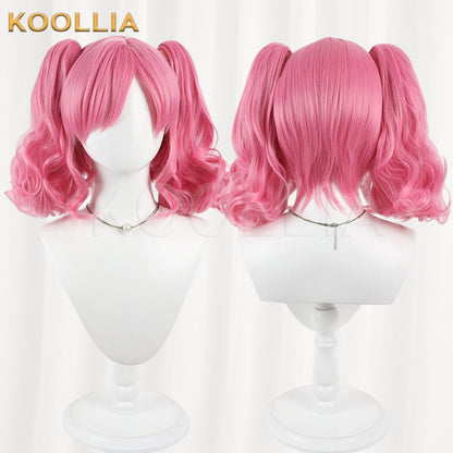 Aikatsu! Amahane Madoka Peach Pink Basic Wig