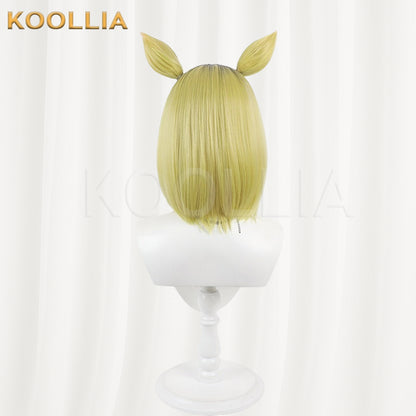 Neko Neko Yakuhimyou Wig Gradient Realistic Scalp Top Shoulder‑Length Bob Basic Wig