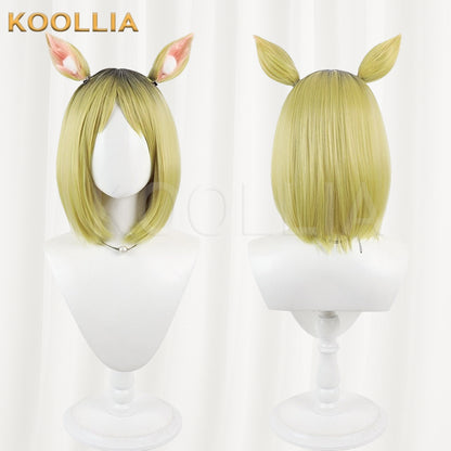 Neko Neko Yakuhimyou Wig Gradient Realistic Scalp Top Shoulder‑Length Bob Basic Wig