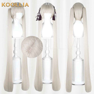 Azur Lane Formidable Cream White Twin Tails Cosplay Wig Two Length Options Basic Wig