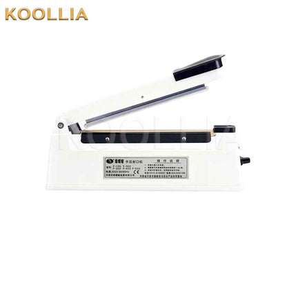 Hand Impulse Sealer 20cm, Plastic Bag Heat Sealing Machine for Wig Packaging