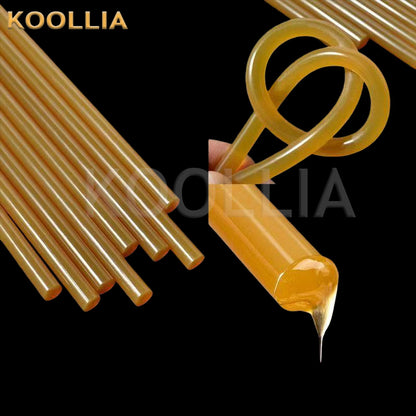 Yellow High Viscosity Hot Melt Glue Sticks for Wig Making & Styling
