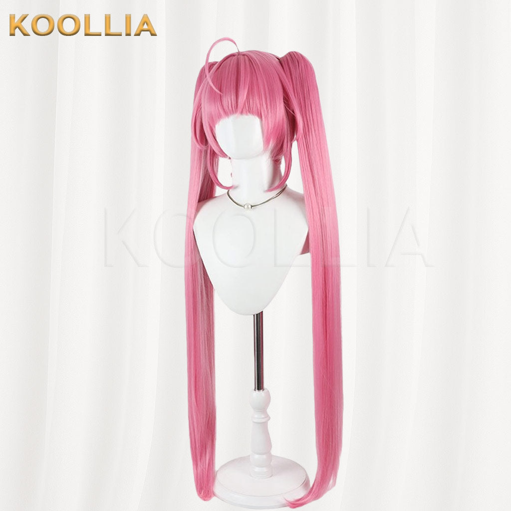 Star Twinkle PreCure Hoshina Hikaru Peach Pink Basic Wig