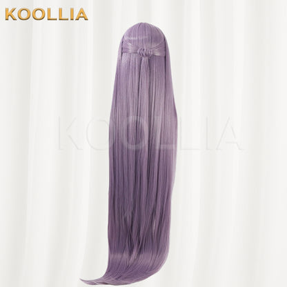 Goddess of Victory NIKKE Jieun Wig Lavender Purple Extra Long Straight Basic Wig