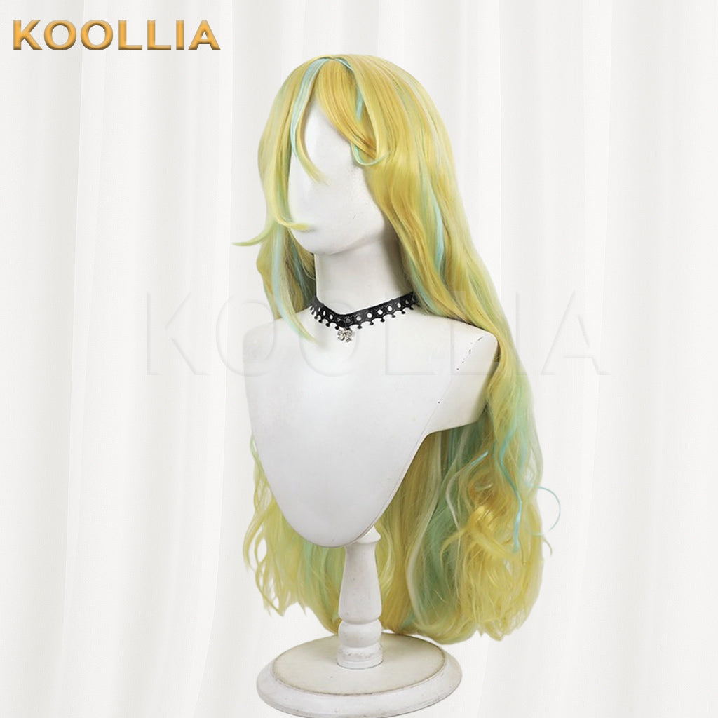 Monster High Laguna Blue Wig Ocean Blue Turquoise Long Wavy Curly Basic Wig