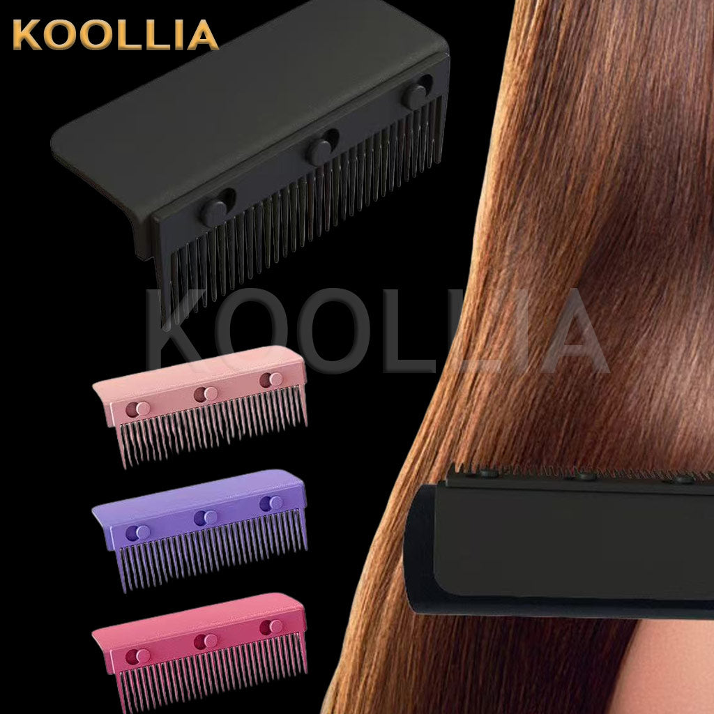Hair Straightener Comb Attachment, Styling Accessory for Wig Straightening