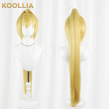 Fate/Grand Order Nero Claudius Bright Golden High Ponytail Basic Wig