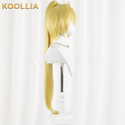 Fate/Grand Order Nero Claudius Bright Golden High Ponytail Basic Wig