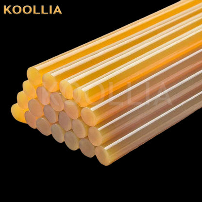 Yellow High Viscosity Hot Melt Glue Sticks for Wig Making & Styling